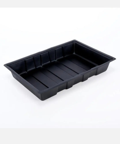 18Pcs Garden Black Plastic Rectangle Plant Seedling Propagation Seeding Tray NEW