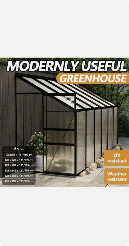 Greenhouse Garden Sturdy Shed Nursery House For Observe The Growth Of Plants( 7,77 m³)