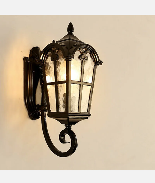 Outdoor Wall Lamp Garden Wall Sconce Home Black Wall Light Walkway Wall Lighting