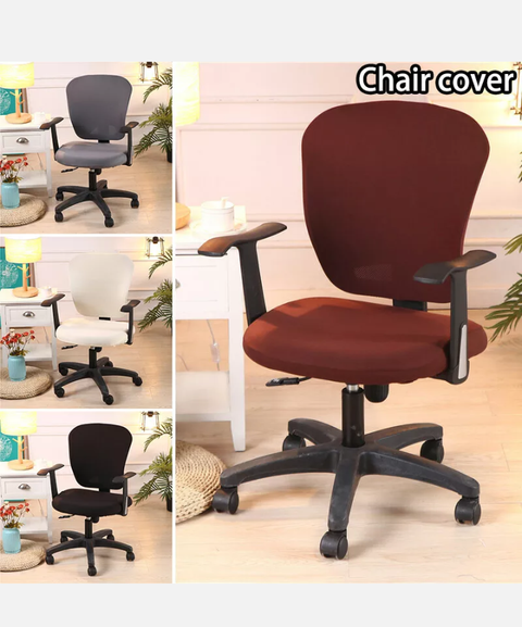 Office Computer Chair Modern Swivel Chair Ergonomic Desk Chair Protector Cover