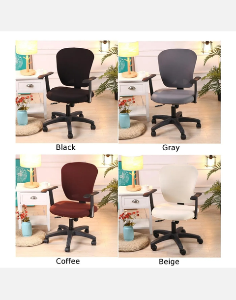 Office Computer Chair Modern Swivel Chair Ergonomic Desk Chair Protector Cover