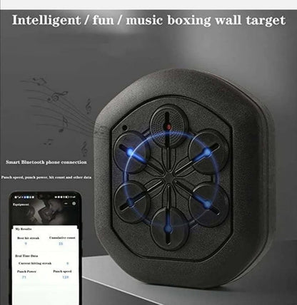 Smart Boxing Wall Target Music Boxing Training Wall Mount Fight Equipment+Glove