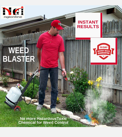 GARDEN WEED BLASTER BLOWTORCH KILLER BURNER WEEDER BUTANE GAS PIEZO IGNITIONS RO - Bright Tech Home