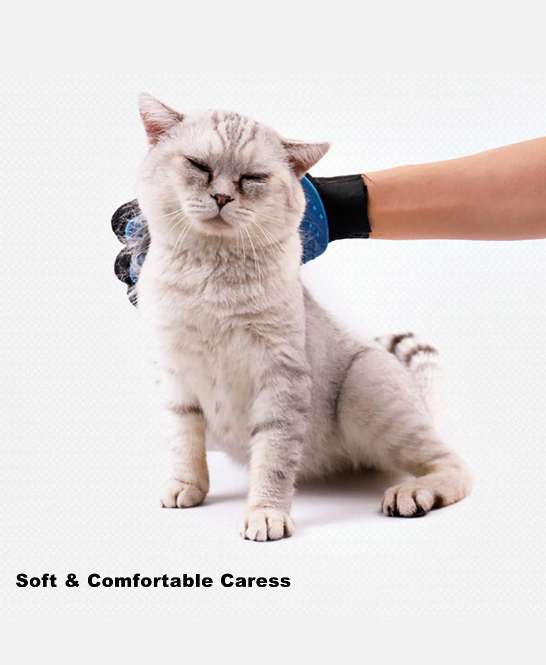 PET DOG CAT GROOMING MAGIC CLEANING GLOVE HAIR AND DIRT REMOVER BRUSH DESHEDDING