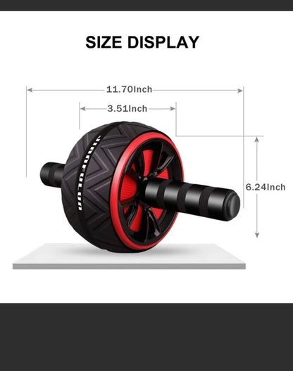 Ab Roller Wheel Abdominal Fitness Gym Exercise Equipment Core Training Workout