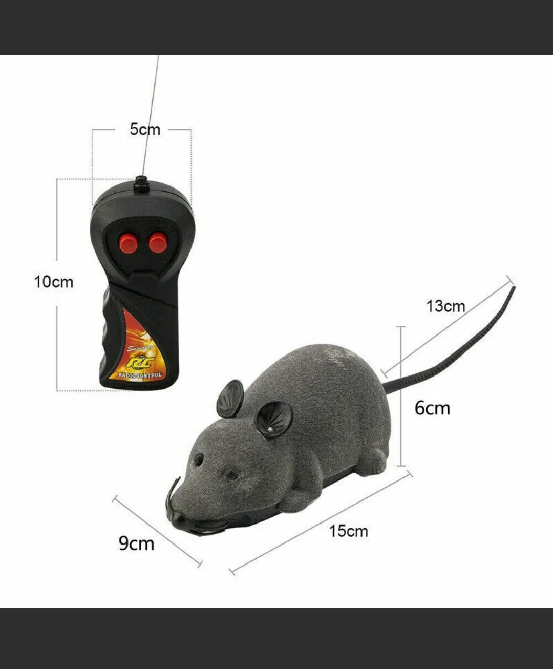 Pet Cat Puppy Toy Wireless Remote Control Electronic Rat Mouse Mice Toys Stock