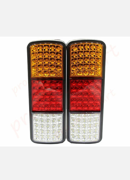 2Pcs 75 LED Tail Lights Stop Reverse Indicator 12V Ute Trailer Caravan Truck Bot