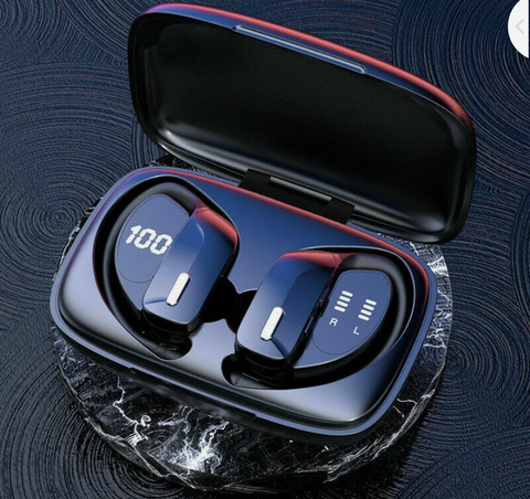 Sweatproof  Wireless Bluetooth Earphones Headphones Sport Gym Earbuds with Mic