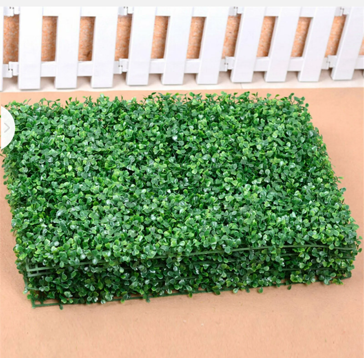 10 Artificial Plant Wall Panels Grass Hedge Fake Vertical Garden Ivy Mat Foliage - Bright Tech Home