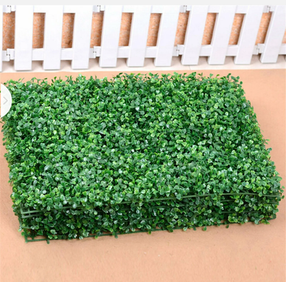 10 Artificial Plant Wall Panels Grass Hedge Fake Vertical Garden Ivy Mat Foliage - Bright Tech Home