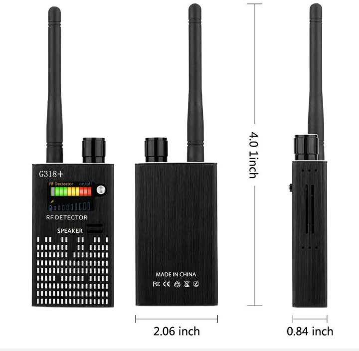 Anti-Spy Bug RF Camera Signal Detector for GSM Listening Device GPS