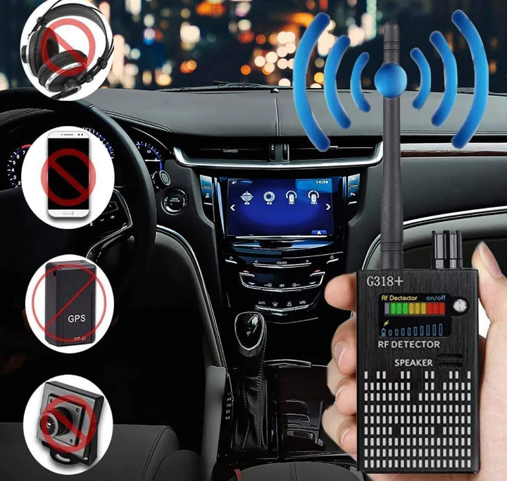 Anti-Spy Bug RF Camera Signal Detector for GSM Listening Device GPS