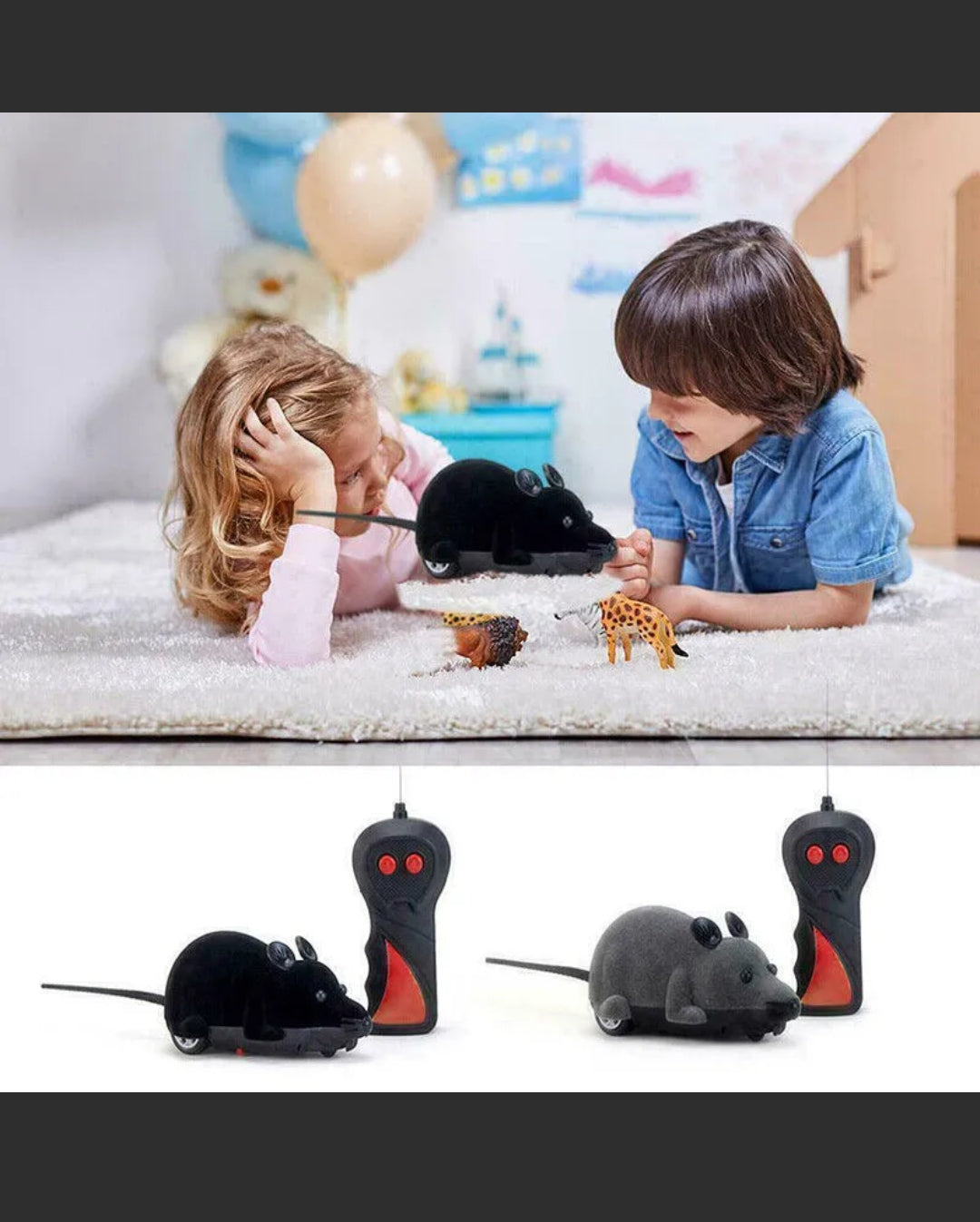 Pet Cat Puppy Toy Wireless Remote Control Electronic Rat Mouse Mice Toys Stock