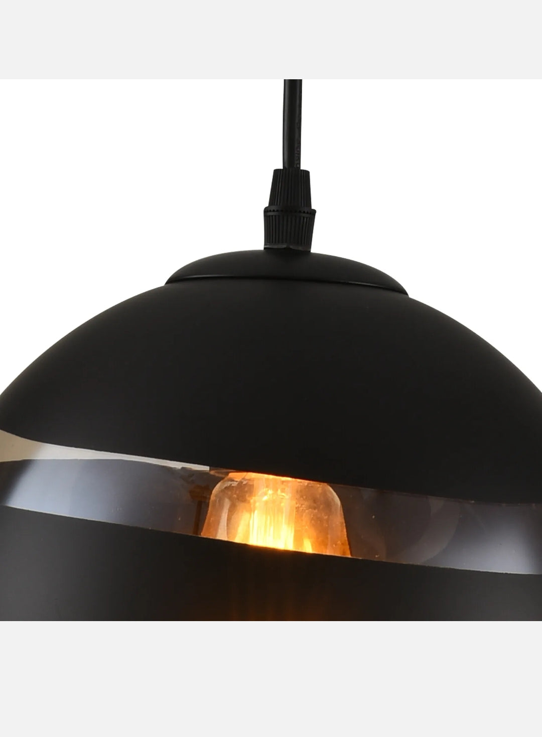 Pendant Light Black Kitchen Chandelier Light Glass Bar Ceiling Light Coffee Shop