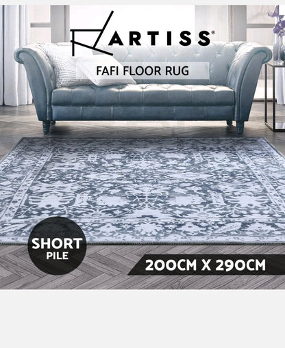 Artiss Floor Rugs 200 x 290 Area Rug Large Mat Carpet Short Pile Bedroom Living