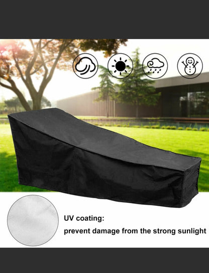 Outdoor Furniture Cover Heavy Duty Sun Lounge Covers Waterproof Bed Chair Cover