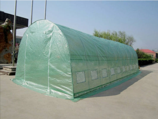 10x4M Galvanised pole super strong Walk-in Polytunnel Greenhouse - Bright Tech Home