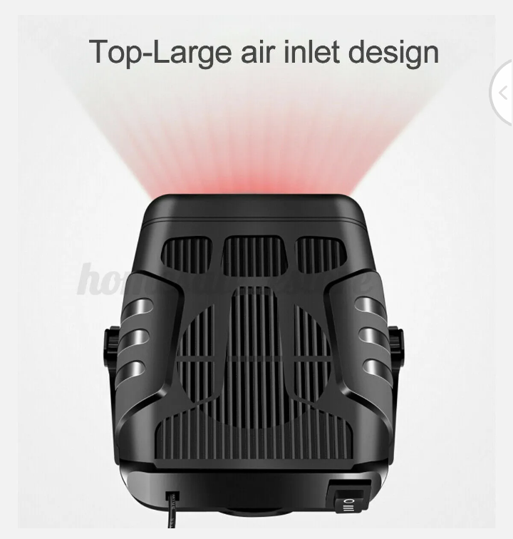 12V Portable Car Heater Fan Vehicle Ceramic Heating Defroster Demister Winter - Bright Tech Home