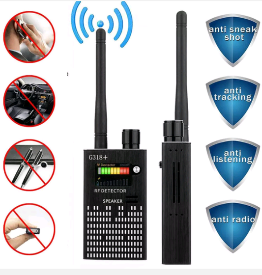 Anti-Spy Bug RF Camera Signal Detector for GSM Listening Device GPS