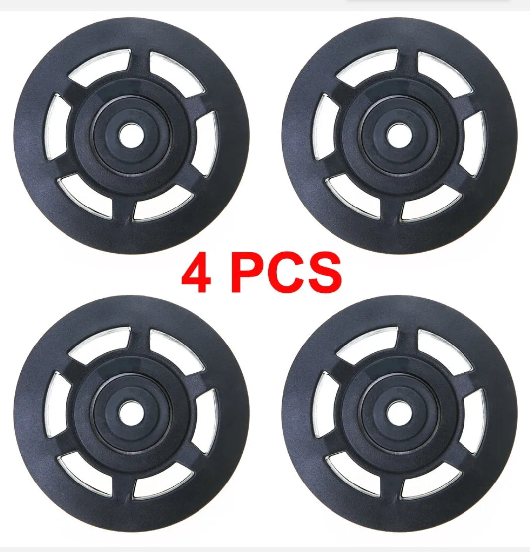 4PCS Bearing Pulley Wheel 95mm Wearproof Gym Fitness Equipment Part Universal AU