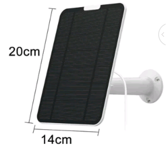 4W Solar Panels for Eufy Eufycam Cam E/2C/E/2 Pro Wall Mount 13ft Power Cable - Bright Tech Home