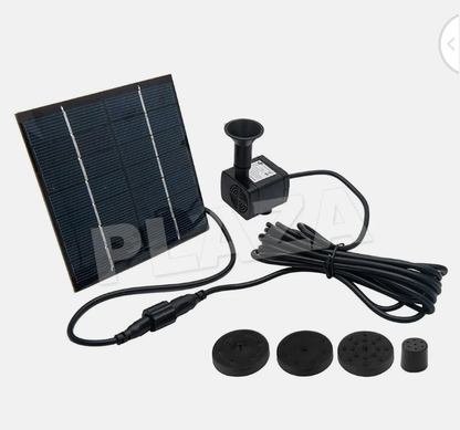 Solar  Power Fountain Submersible Water Pump Garden Pond Pool Feature Kit Panel