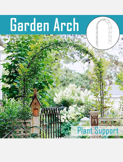 Garden Arch Climbing Plants Support Flower Arbour Pergola Trellis Archway Party