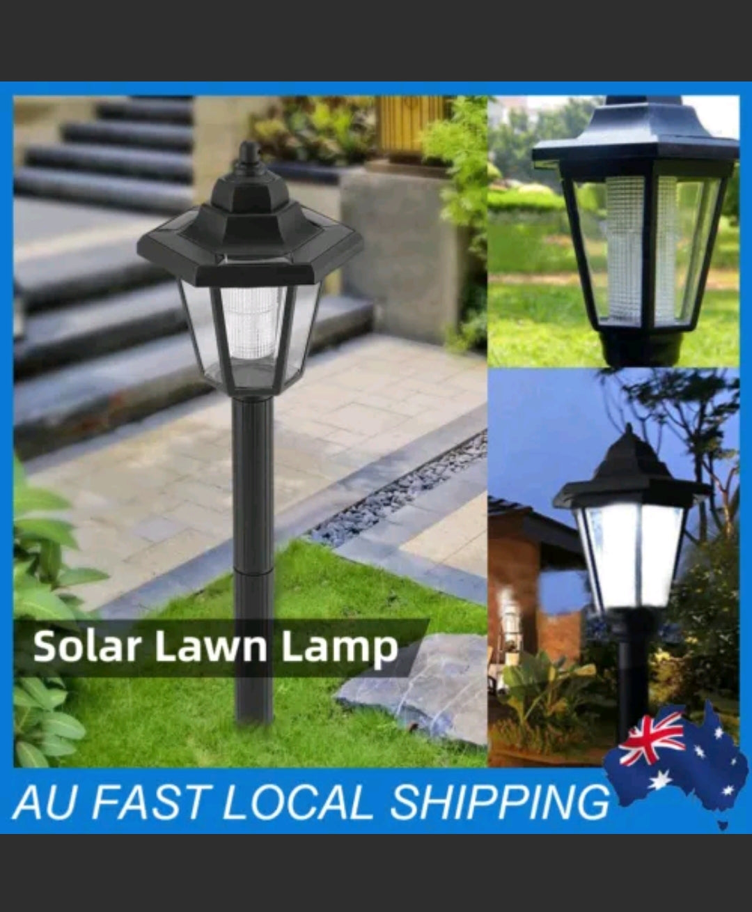 Solar Spot Lights LED Garden Outdoor Pathway Lawn Fence Lamp  Light AU