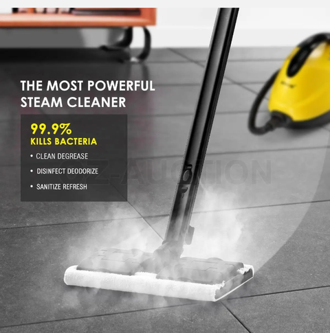 13in1 Steam Cleaner Mop High Pressure Steamer Carpet Floor Window w/ Accessories - Bright Tech Home