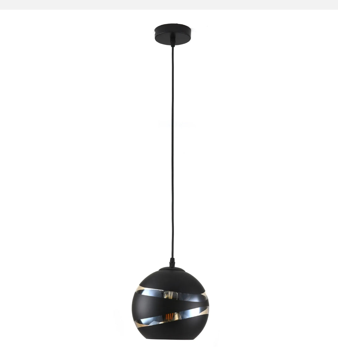 Pendant Light Black Kitchen Chandelier Light Glass Bar Ceiling Light Coffee Shop