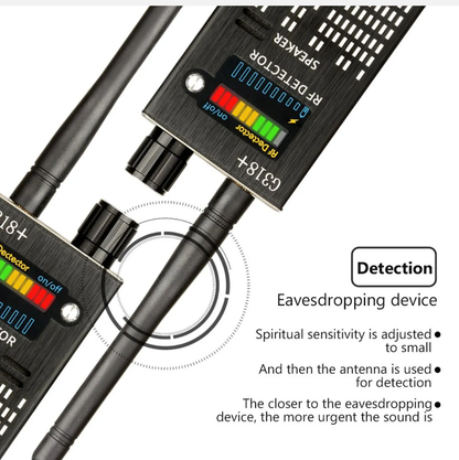 Anti-Spy Bug RF Camera Signal Detector for GSM Listening Device GPS