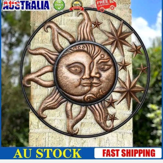 Wrought Iron Metal Wall Art Decoration Home Wall Art Ornaments for Garden Decor