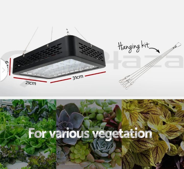 Greenfingers 600W LED Grow Light Full Spectrum Indoor Plants Veg Flower Bloom