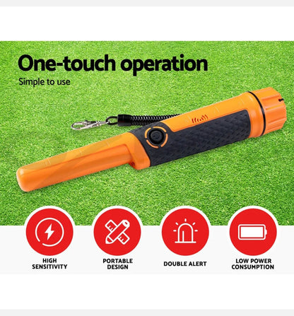 Portable Handheld Pinpointer Metal Detector Automatic Waterproof Hunter