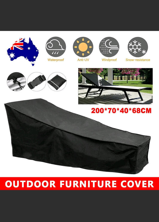 Outdoor Furniture Cover Heavy Duty Sun Lounge Covers Waterproof Bed Chair Cover