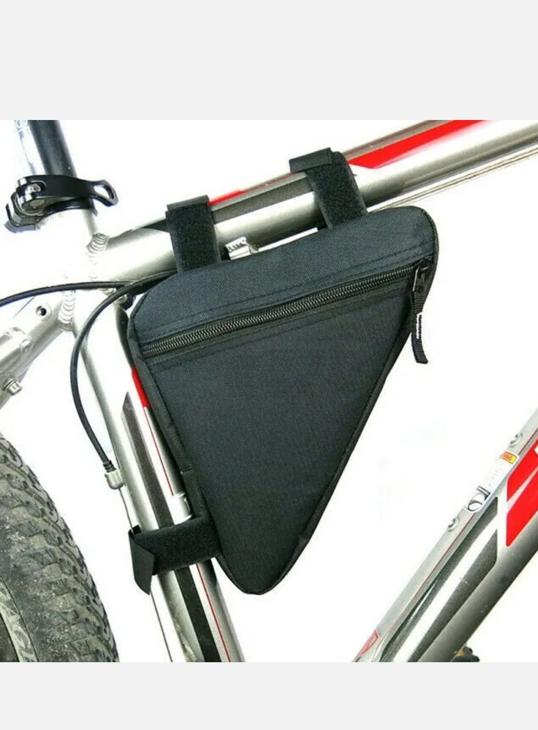 Sporting Accessories Bike Cycling Triangle Bag Front Frame Bicycle Black Pouch