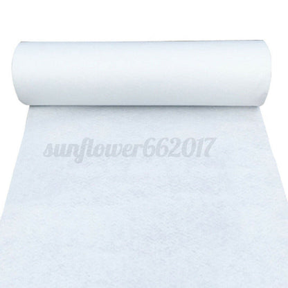 1.2M x 10M White Carpet Aisle Runner Wedding Party Event Decoration Mats Rugs - Bright Tech Home