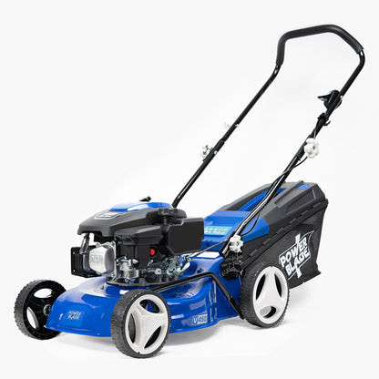 POWERBLADE 17" Lawn Mower 139cc Petrol Powered Lawnmower 4 Stroke Steel Push