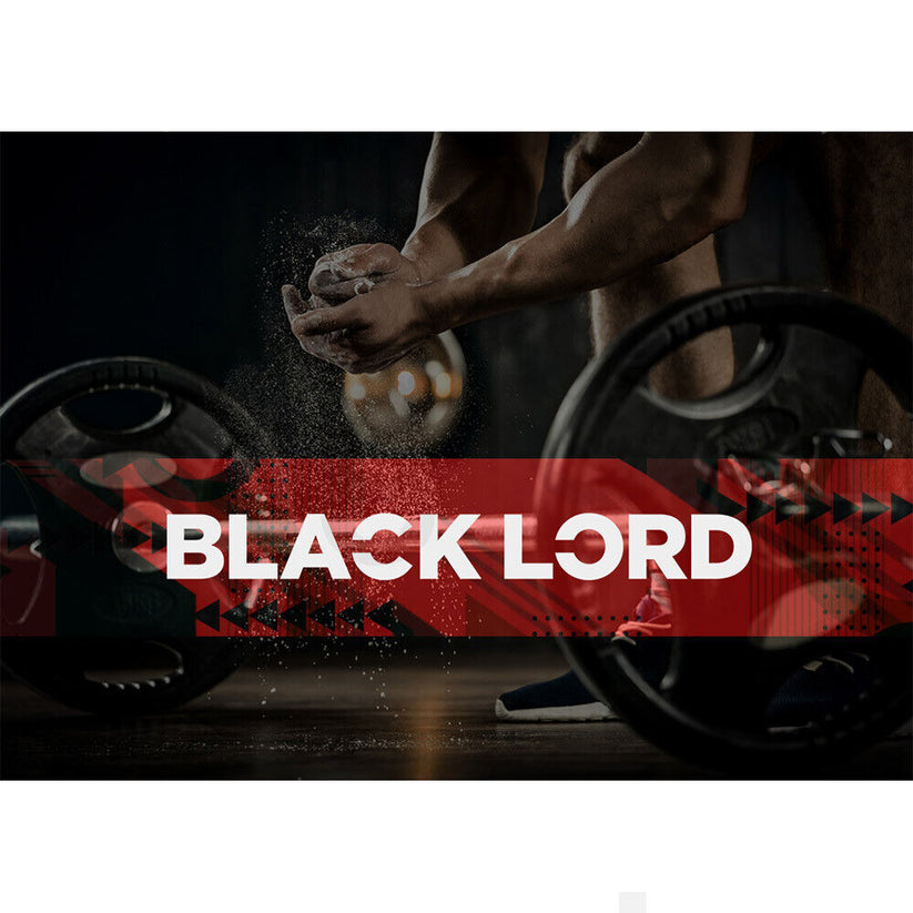 BLACK LORD Weight Bench Press Squat Rack Incline Fitness Home Gym Equipment - Bright Tech Home