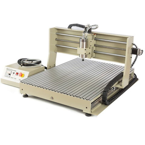 USB 4 Axis CNC 6090Z Router Engraving Machine Engraver Milling Metal+ Controller - Bright Tech Home