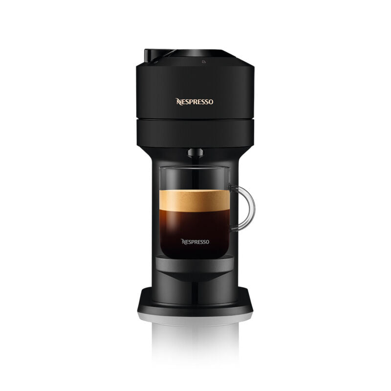 Nespresso Vertuo Next Matt Black Gold Logo Coffee Machine