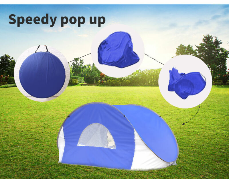 Mountview Pop Up Tent Beach Camping Tents 2-3 Person Hiking Portable Shelter - Bright Tech Home