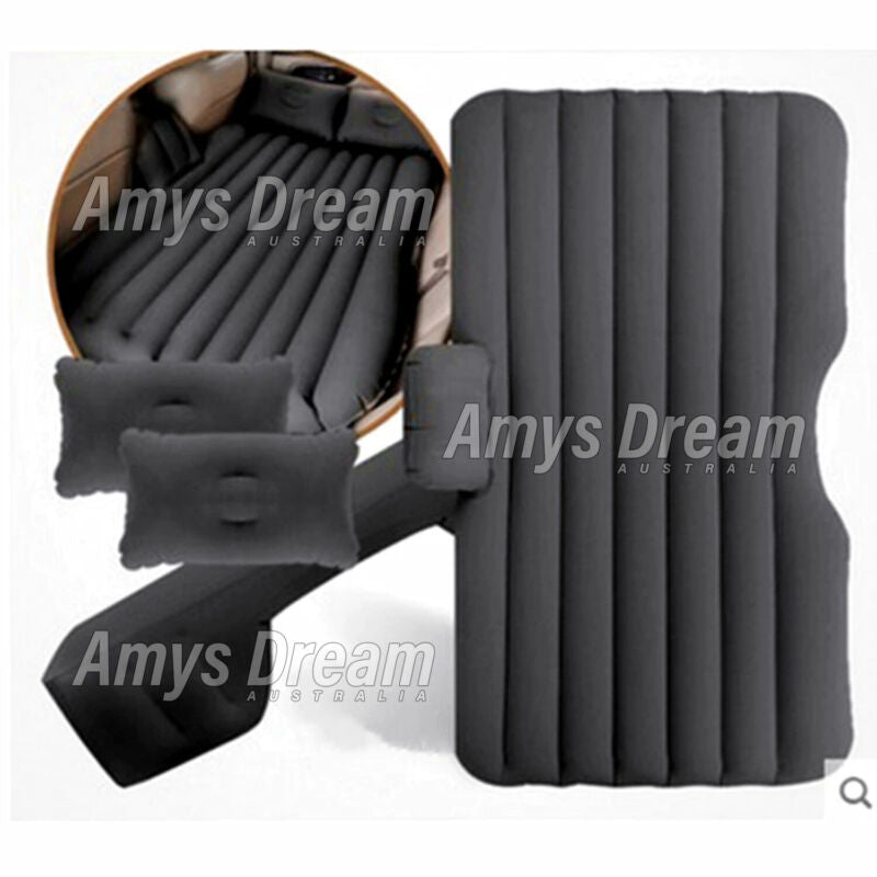 INFLATABLE CAR BACK SEAT MATTRESS PORTABLE TRAVEL CAMPING SOFT REST AIR BED MEL - Bright Tech Home