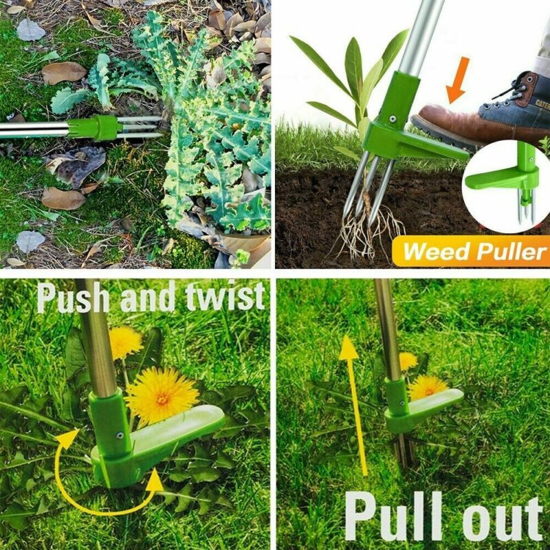 Weed Puller Weeder Twister Twist Pull Garden Lawn Root Killer Remover Tool AU - Bright Tech Home