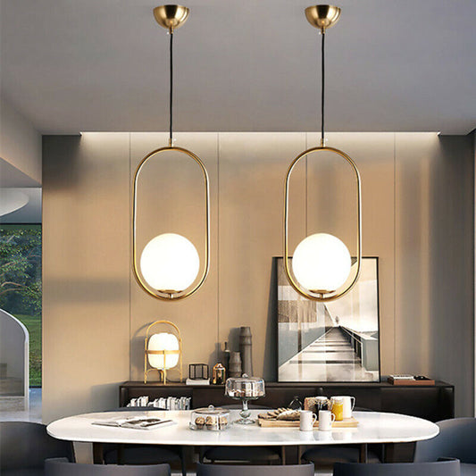 2X Modern Pendant Light Glass Chandelier Lighting Home Lamp Hotel Ceiling Lights - Bright Tech Home