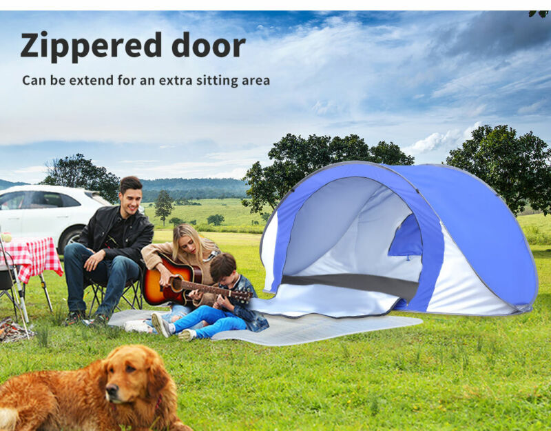 Mountview Pop Up Tent Beach Camping Tents 2-3 Person Hiking Portable Shelter - Bright Tech Home