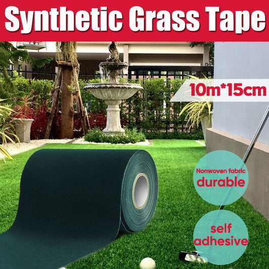 10M Self Adhesive Synthetic Turf Artificial Fake Grass Joining Tape Glue Peel AU - Bright Tech Home