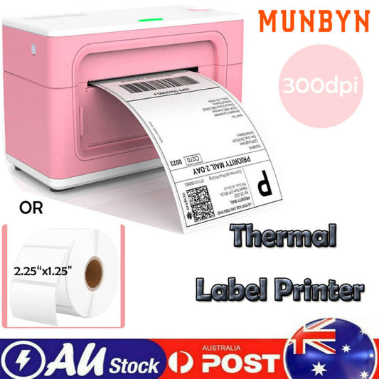 MUNBYN Label Printer Thermal Shipping Address Barcode Maker/Paper Sheet 150*100 - Bright Tech Home